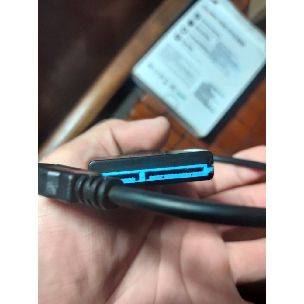 Dây cáp chuyển đổi SATA 3 USB 3.0 sang SATA hỗ trợ 2.5 inch SSD HDD SATA 22 pin | BigBuy360 - bigbuy360.vn