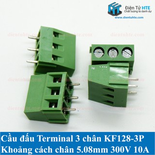 Cầu đấu Terminal Domino KF128 2P 3P 5.00mm [HTE Quy Nhơn CN2]