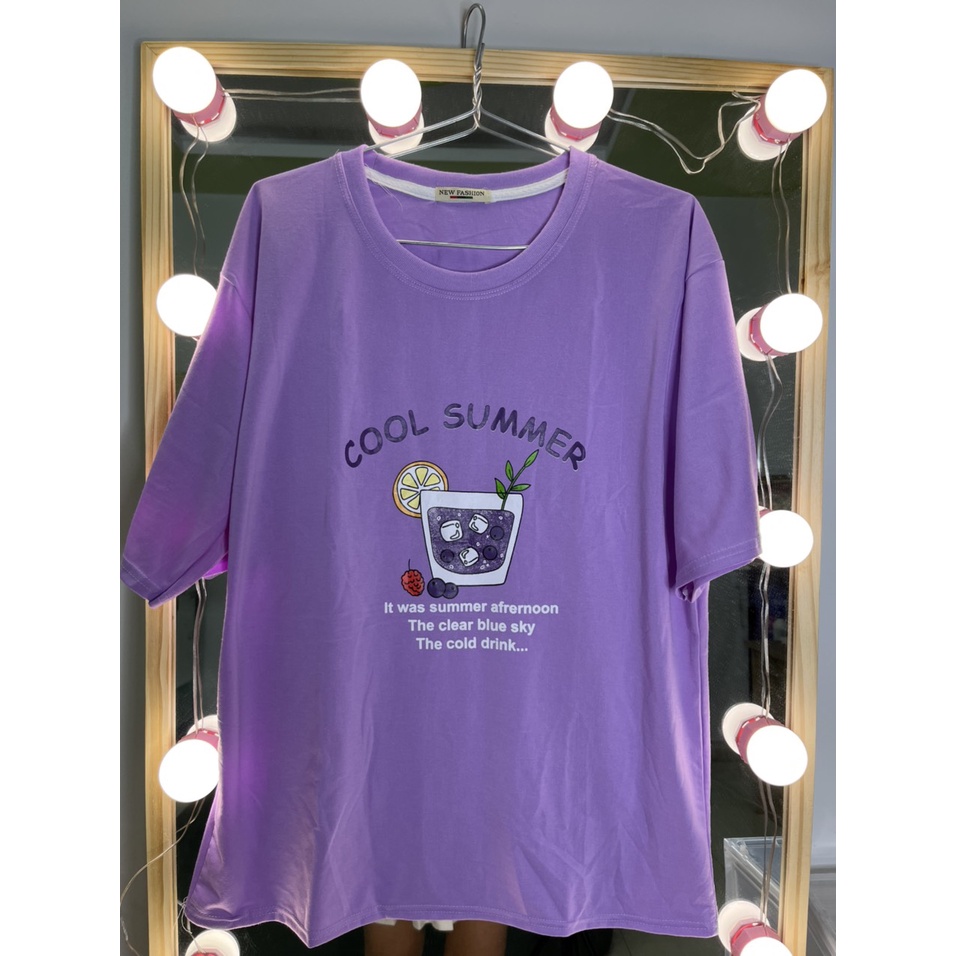 Áo phông cốc nước Cool Summer HARIQUEEN