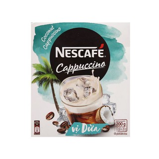 Nescafe cappuccino vị dừa, vị caramel