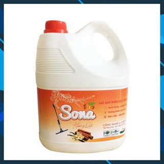Nước lau sàn sinh học sona 3,6kg hương quế