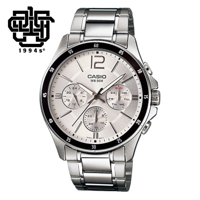 ĐỒNG HỒ NAM CASIO MTP-1374D-7A CHÍNH HÃNG