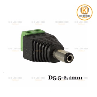Jack Nối Nguồn DC5.5x2.1MM Có Vít