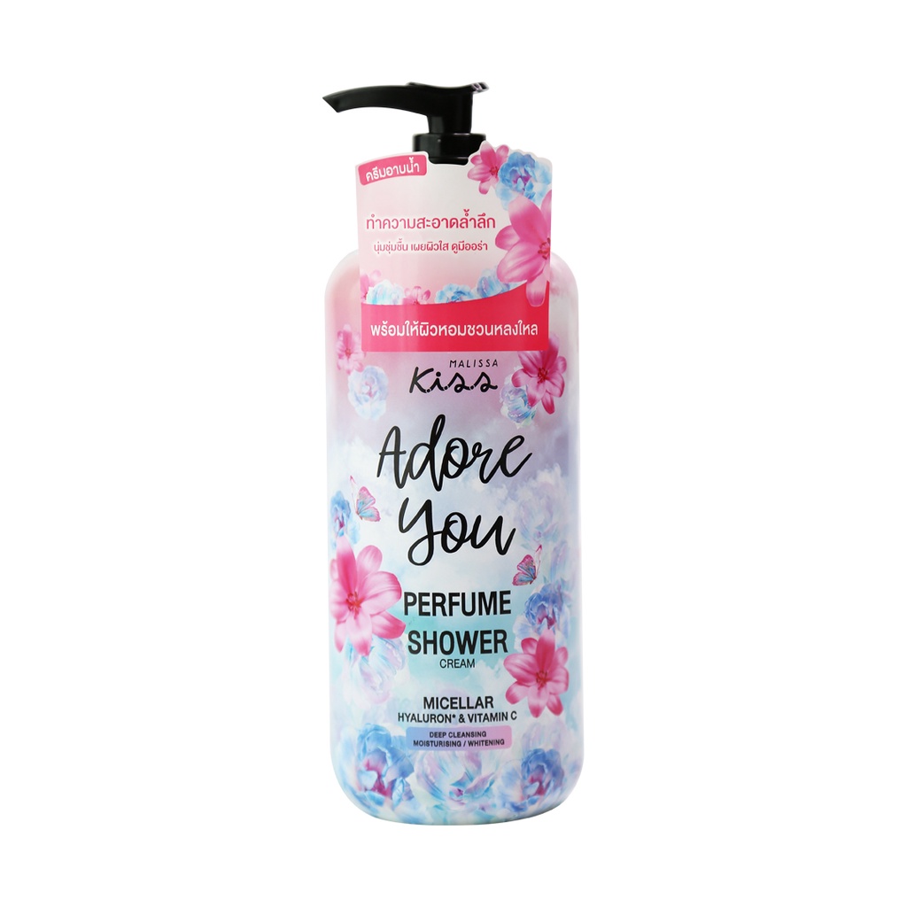 Combo Sữa tắm Hương Adore You &amp; Sữa dưỡng Hương Nước Hoa Malissa Kiss Sweet Vanilla 350ml
