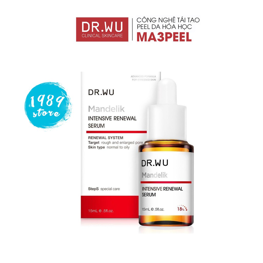 Serum Dr.Wu Mandelic Acid 18% (15ml)