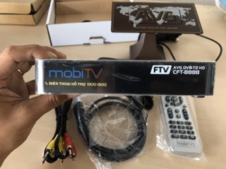 đầu thu MobiTV FTV DVB-T2 kèm anten