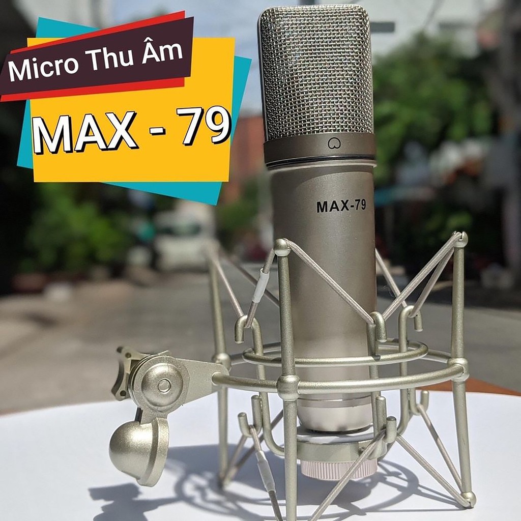 [TẶNG PHỤ KIỆN] Bộ Soundcard ICON UPOD + Micro MAX 79 thu âm, hát karaoke,livestream shopee,fb - mẫu hot nhất hiện nay