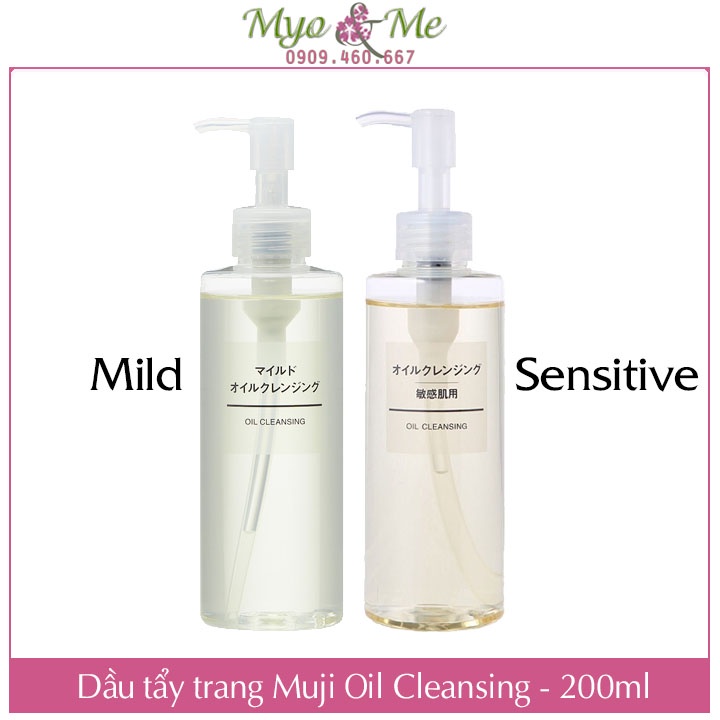 Dầu tẩy trang Muji Cleansing Oil Nhật Bản 200ml