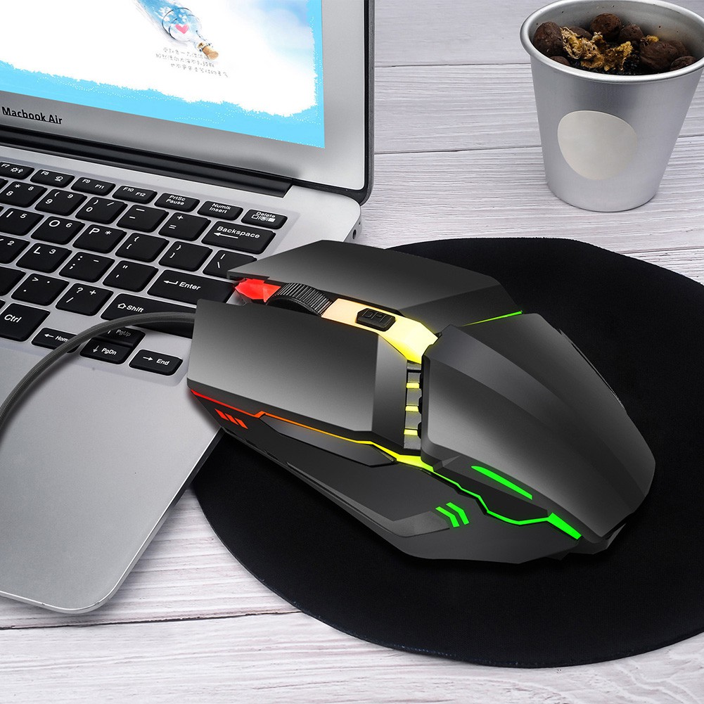 Chuột Chơi Game Có Dây Kết Nối Usb Cho Pc / Laptop