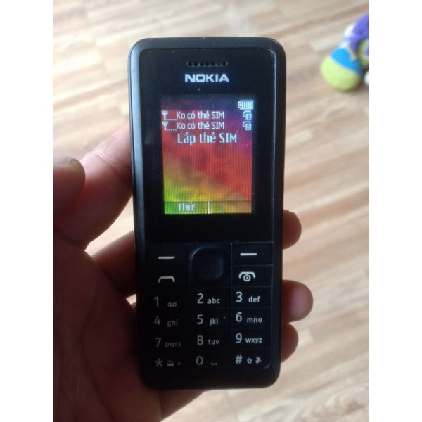 Điện thoại Nokia 106,107 pin,sạc đầy đủ