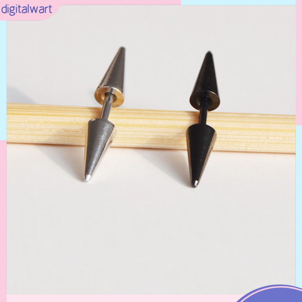 1 Đôi Bông Tai Đinh Tán Đôi Thời Trang Cá Tính