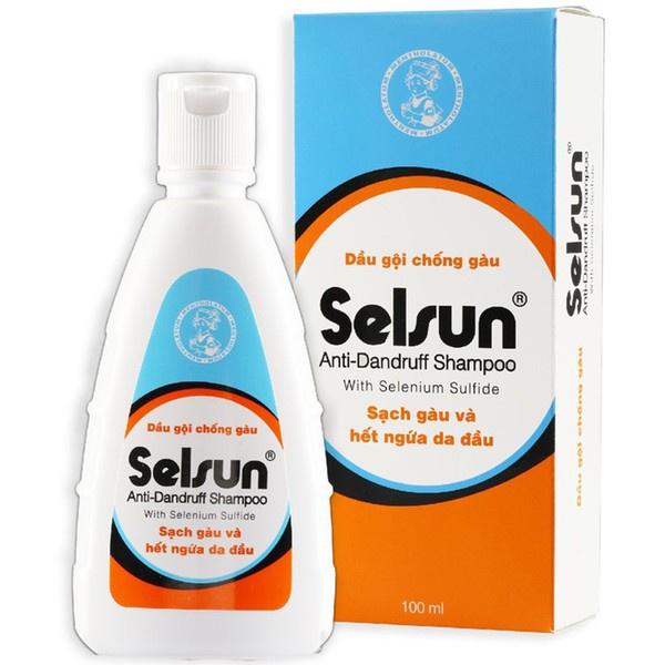 Dầu Gội - Dầu Xả Selsun Chống Gàu, Giảm Ngứa, Sạch Vảy Nấm 100ml