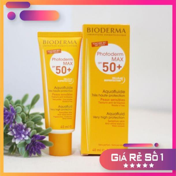 Kem chống nắng Bioderma Photoderm Max Aqua Fluide SPF 50+