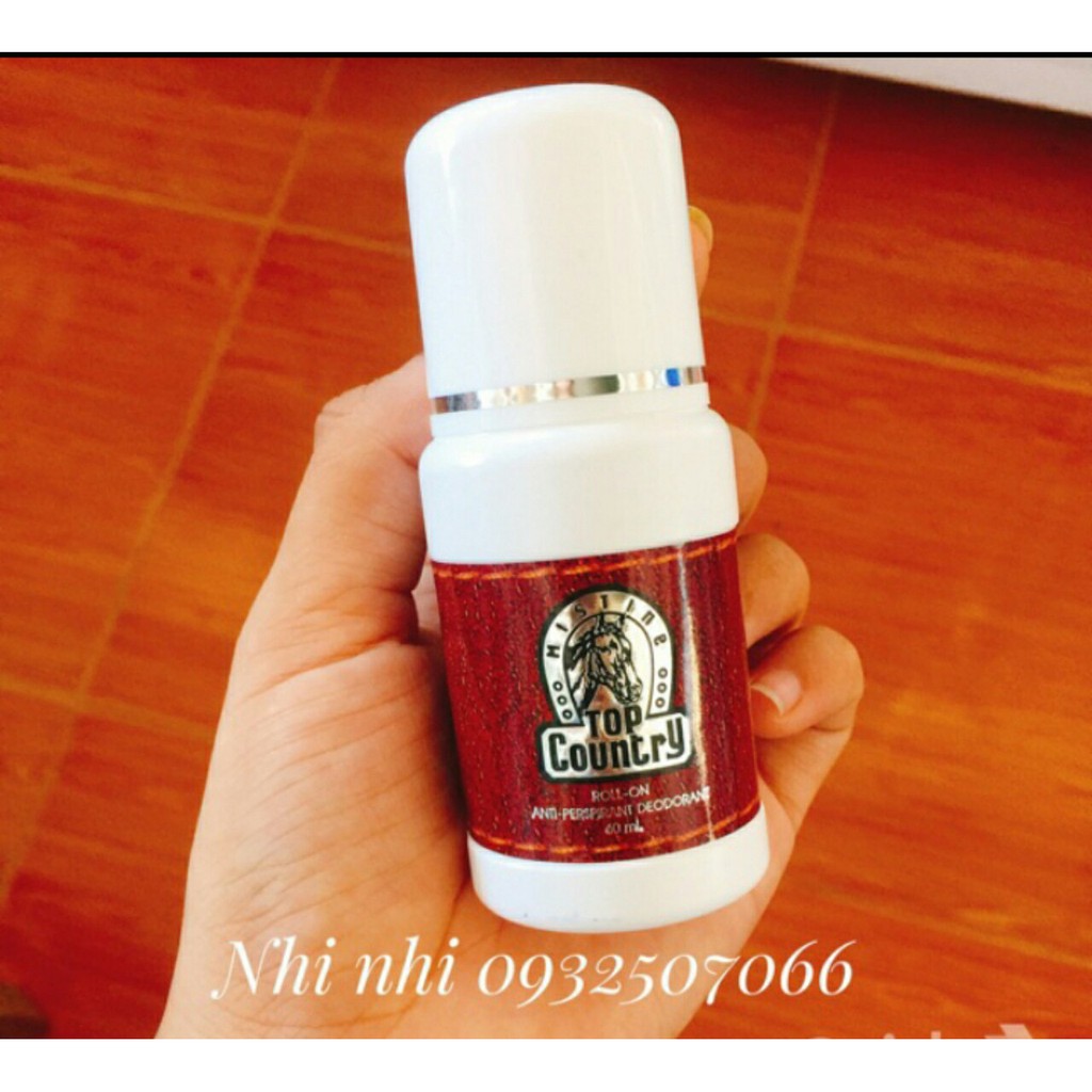 Lăn khử mùi Ngựa Top Country Thái Lan 60ml | BigBuy360 - bigbuy360.vn