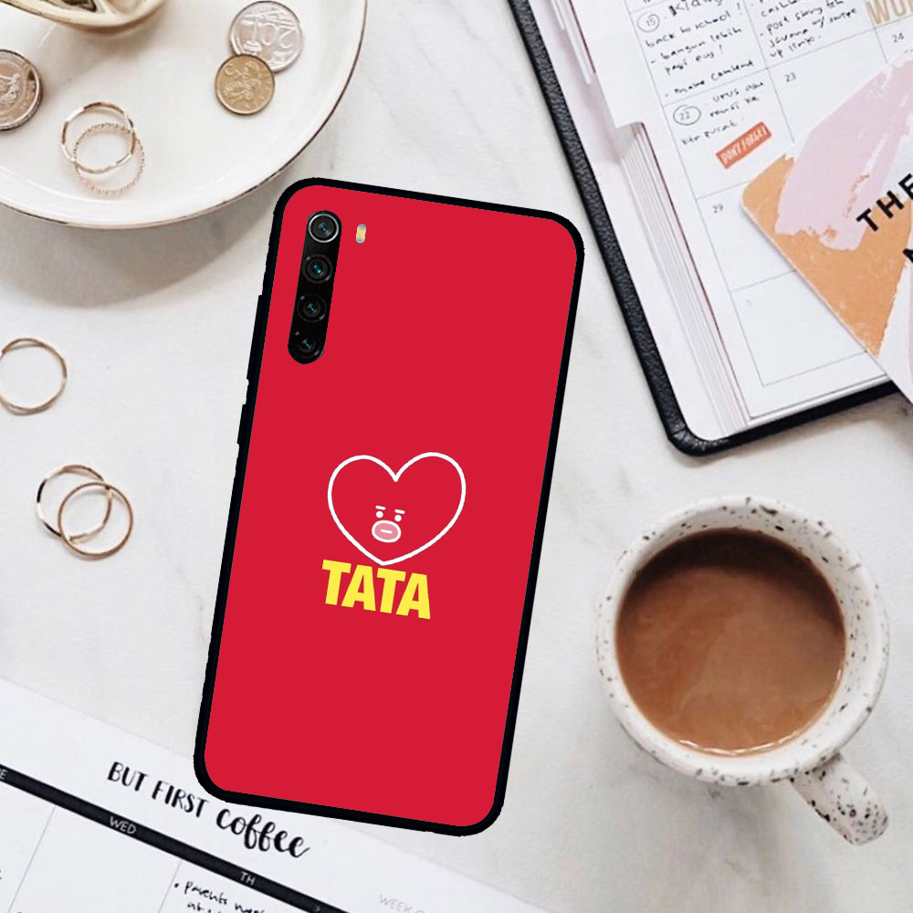 Tata Blue Korean Cartoon Casing Silicone Rubber For Samsung Galaxy S10 5G 10E Lite Plus S20 Ultra Edge S7 S8 Soft Phone Case Cover Shockproof