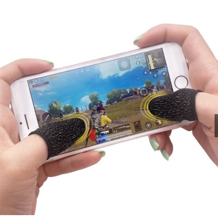 ⚡FREE SHIP⚡ Bộ 2 Bao Tay Chơi Game Anker Cao Cấp Chuyên Dùng, Chống Mồ Hôi Tay, Tăng Độ Nhạy Cảm Ứng Điện Thoại