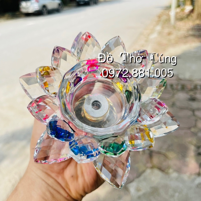 Chân nến pha lê cao cấp