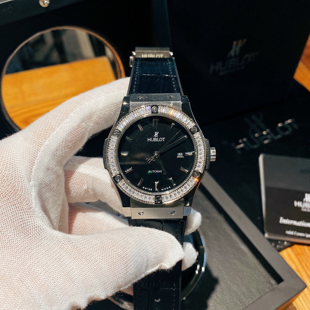 Đồng hồ nam cao cấp hubi0tAU12010 Geneve Collection-Auth-Luxury diamond watch