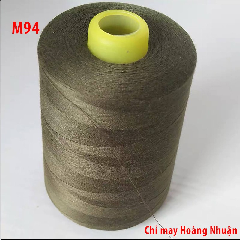 Chỉ may công nghiệp cuộn 4000m-5000m tông màu vàng