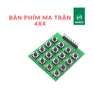 Bàn phím nút ma trận 4x4