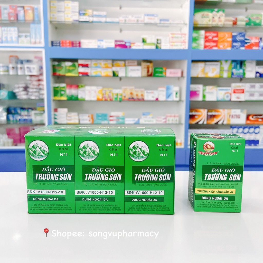 Dầu gió xanh Trường Sơn Đặc Biệt 6ml