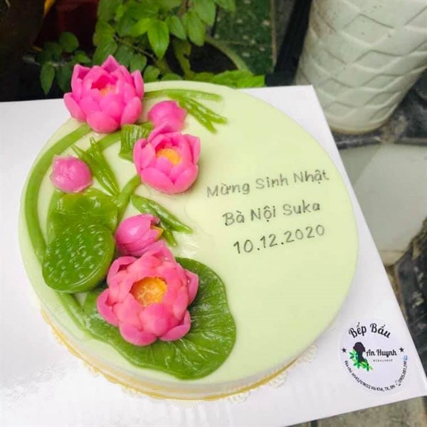 Khuôn Silicone Lá Sen Thái hoa sen thái búp sen thái đài sen bộ sen thái