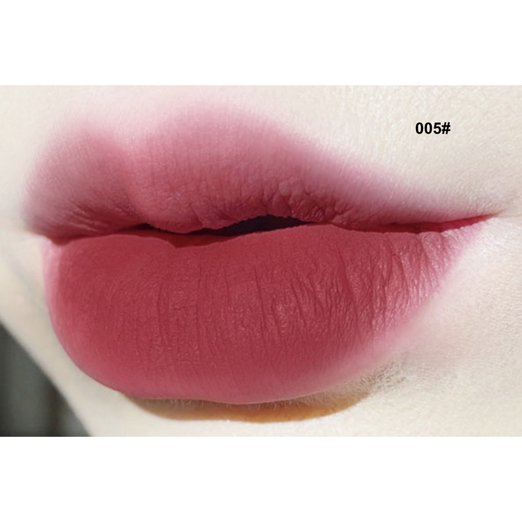 Son nội địa Trung Chính hãng Herorange Set 3 cây son kem lì  Fluffy Lip Glaze