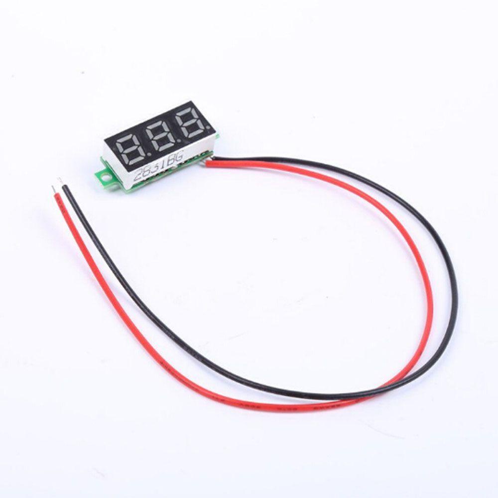 Vôn Kế Điện Tử 2 Dây 3 Chữ Số DC0-30V