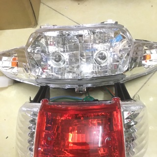 Pha trước và Đèn hậu xe wave alpha