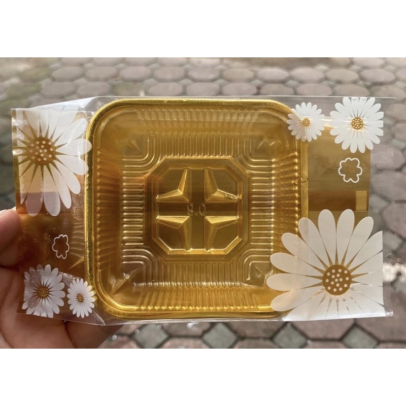 set 95-100 vỏ túi kèm khay bánh trung thu 150g