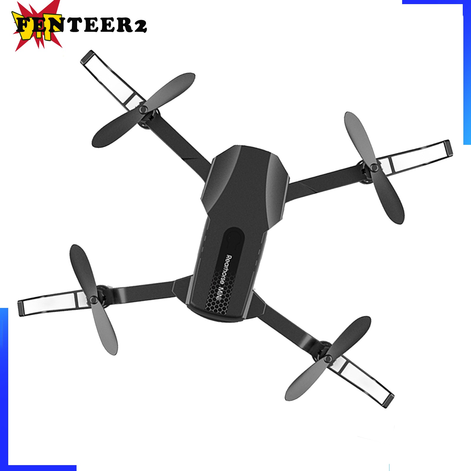 (Fenteer2 3c) Drone Mini Có Thể Gấp Lại 360 Độ Fpv Video Wifi 4k Hd