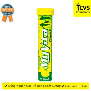 Viên Sủi MyVita Vitamin C (Hương Chanh) - bổ sung Vitamin C, giúp cho cơ thể gia tăng sức đề kháng - cvspharmacy