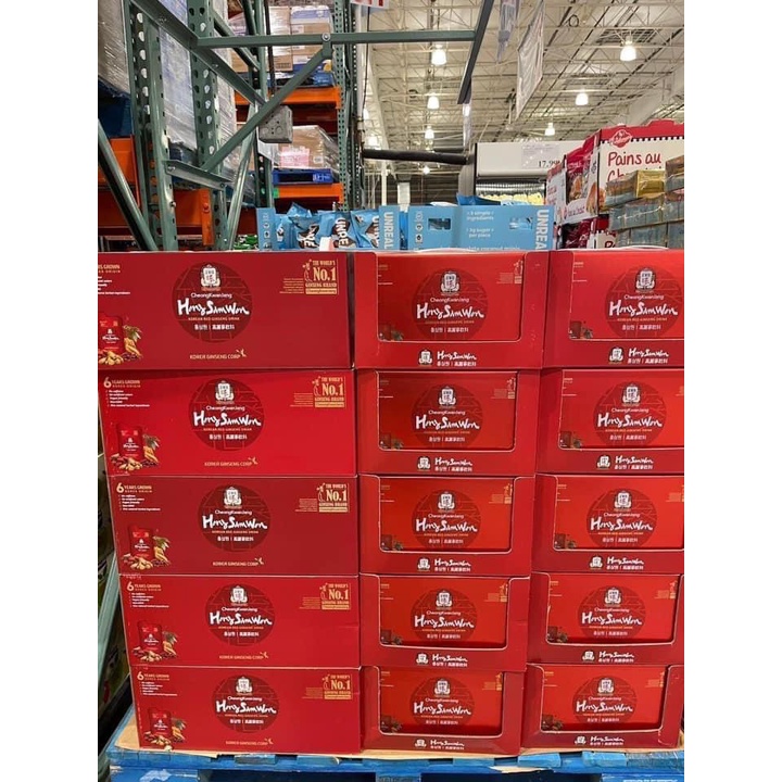 Nước Hồng Sâm Hàn Quốc - Hong Sam Won Cheong Kwan Jang 30 gói 50 ml _ Live mua hàng tại Mỹ