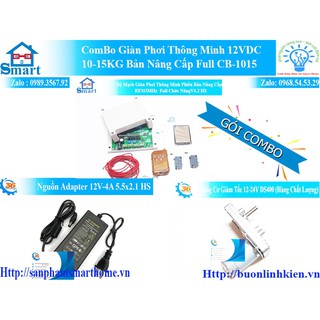 Combo mạch giàn phơi thông minh