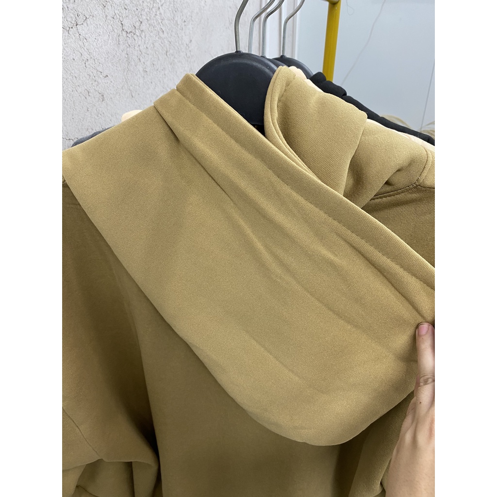 Áo nỉ hoodie Essentials , Áo nỉ bông unisex nam nữ Essentials Đủ 5 Màu dày dặn basic