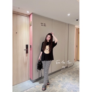 Set áo pu quần kẻ