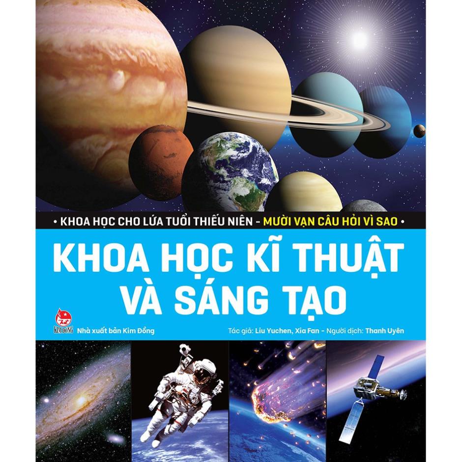 Sách Khoa học cho lứa tuổi thiếu niên - Khoa Học Cho Lứa Tuổi Thiếu Niên ( Lẻ tùy chọn Bộ 4 Cuốn ) - NXB Kim Đồng