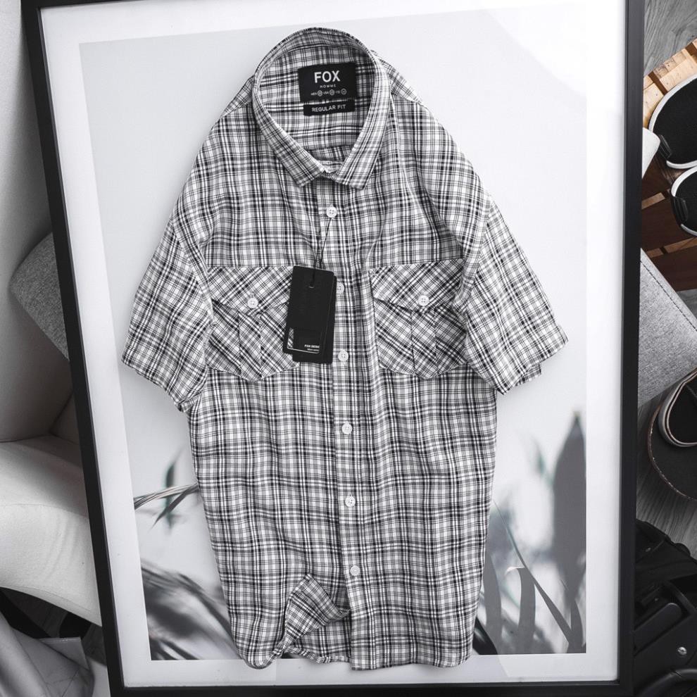 Áo sơ mi nam ngắn tay [HÀNG CAO CẤP VNXK], vải cotton thoáng mát form chuẩn | BigBuy360 - bigbuy360.vn