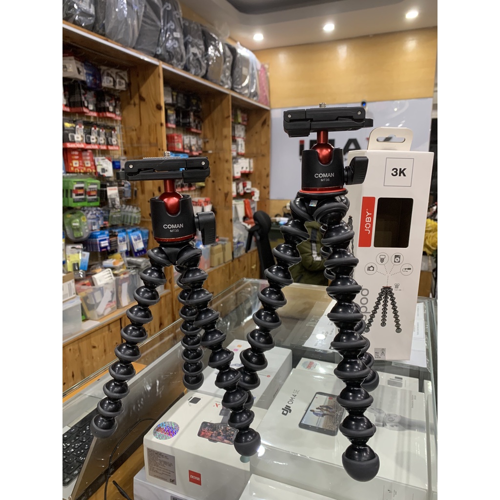 Chân xoắn Joby Gorillapod 1K + Ball Coman (Chính hãng