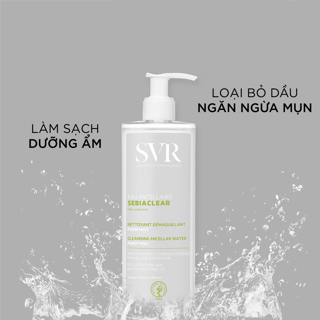Nước Tẩy Trang SVR Sebiaclear Eau Micellaire