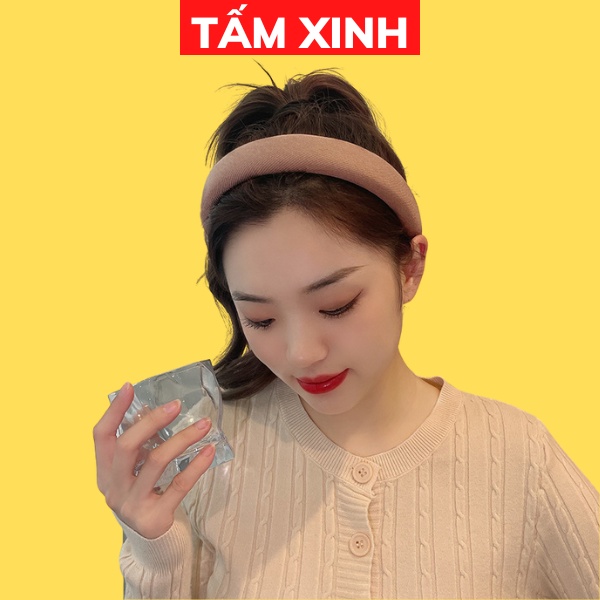 Bờm băng đô vải nữ đẹp thời trang cao cấp