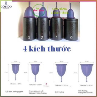 Cốc Nguyệt San CLARICUP Pháp Tặng máy tiệt trùng hơi nước