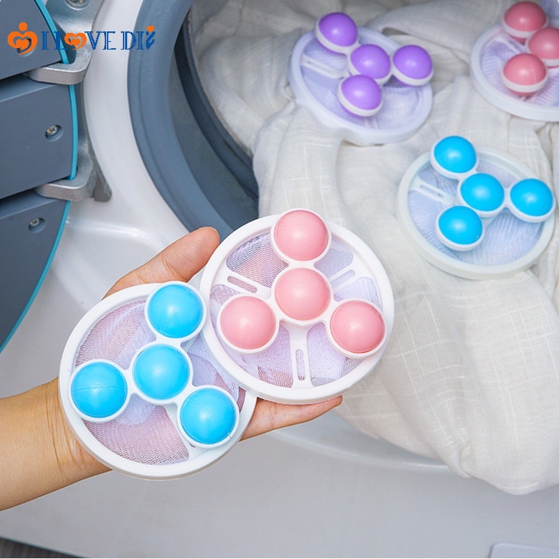 1 Bóng Lưới Giặt Đồ Có Thể Tái Sử Dụng Tiện Lợi