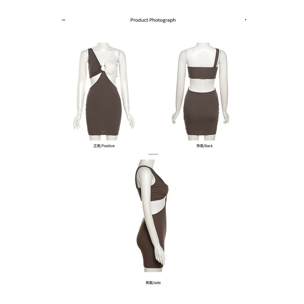 Váy Hai Dây Body Khoét Eo Sexy