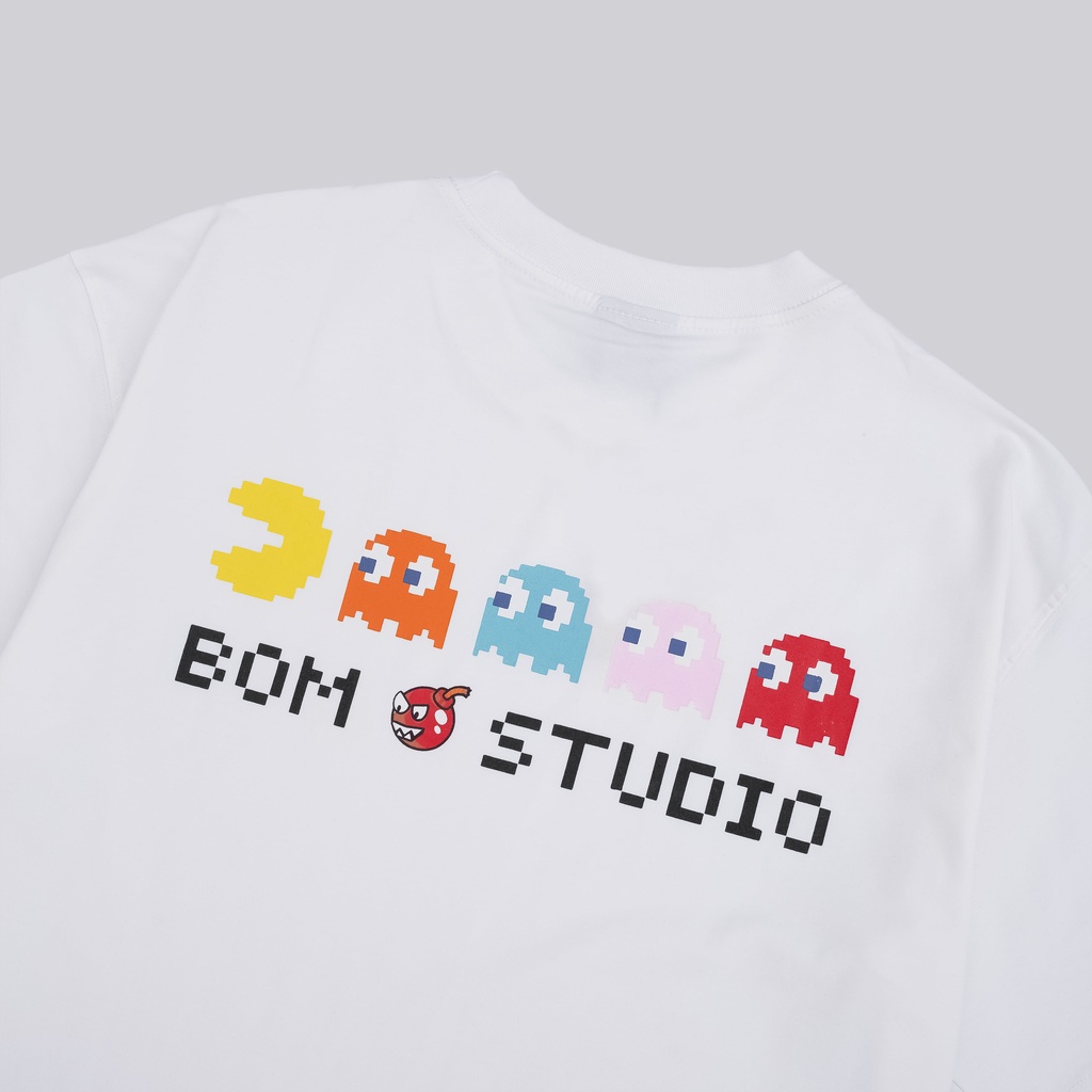 Áo thun PIXEL  nam nữ - Áo phông Unisex vải Cotton - Bom Mode