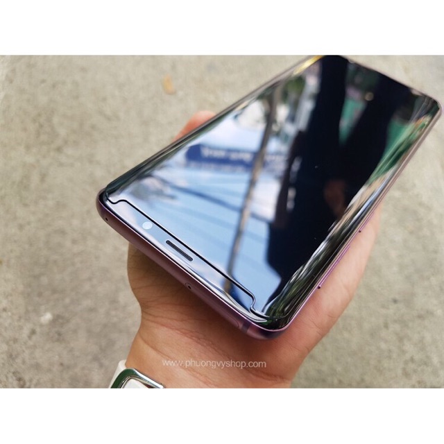 Kính cường lực Full keo UV cho Galaxy S9/ S9 Plus ( Trong suốt )