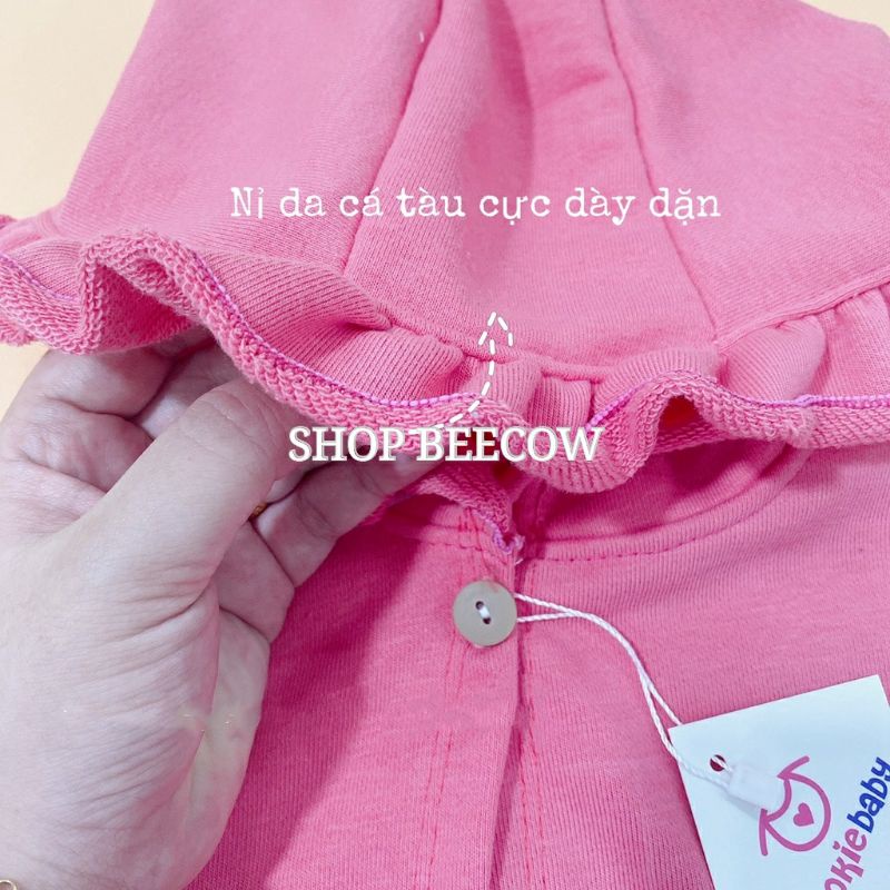 MỚI | ÁO CHOÀNG CÔNG CHÚA MŨ NHÚN BÈO SIÊU DỄ THƯƠNG CHO BÉ YÊU 8-16KG | VIDEO THẬT| SHOP BEECOW