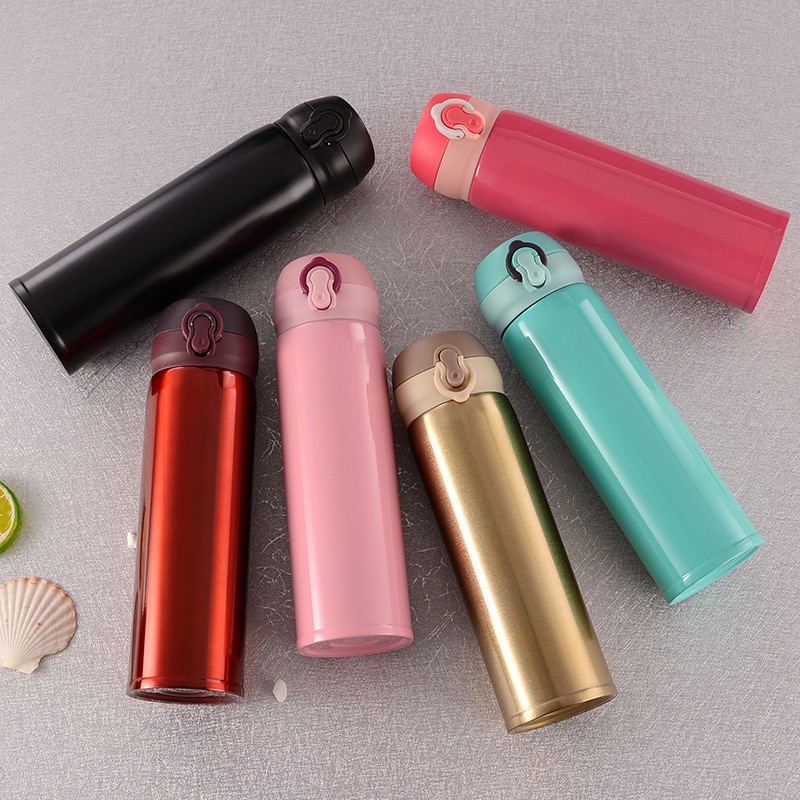 Bình giữ nhiệt nóng lạnh 550ml, bình đựng nước inox 304, kèm quai xách tiện lợi, giữ nhiệt siêu lâu