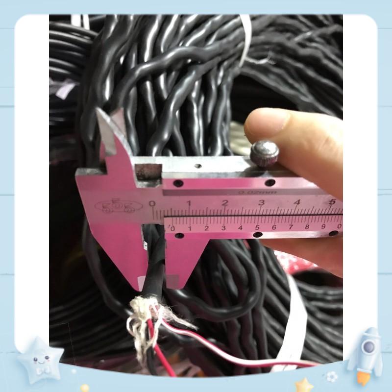 Dây điện tín hiệu 4c x 0.3mm2 lõi đồng mạ Hitachi| Mềm - Có chống đứt| Hàng chất lượng
