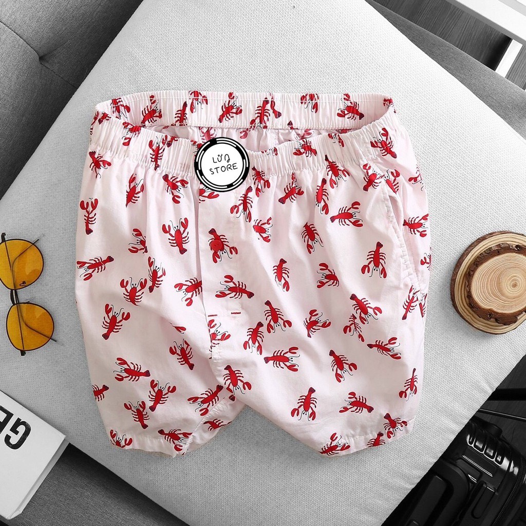 Quần đùi ngủ mặc ở nhà cho nam nhiều màu - Size M giao màu ngẫu nhiên  ( Từ 47 - 59kg ) | BigBuy360 - bigbuy360.vn